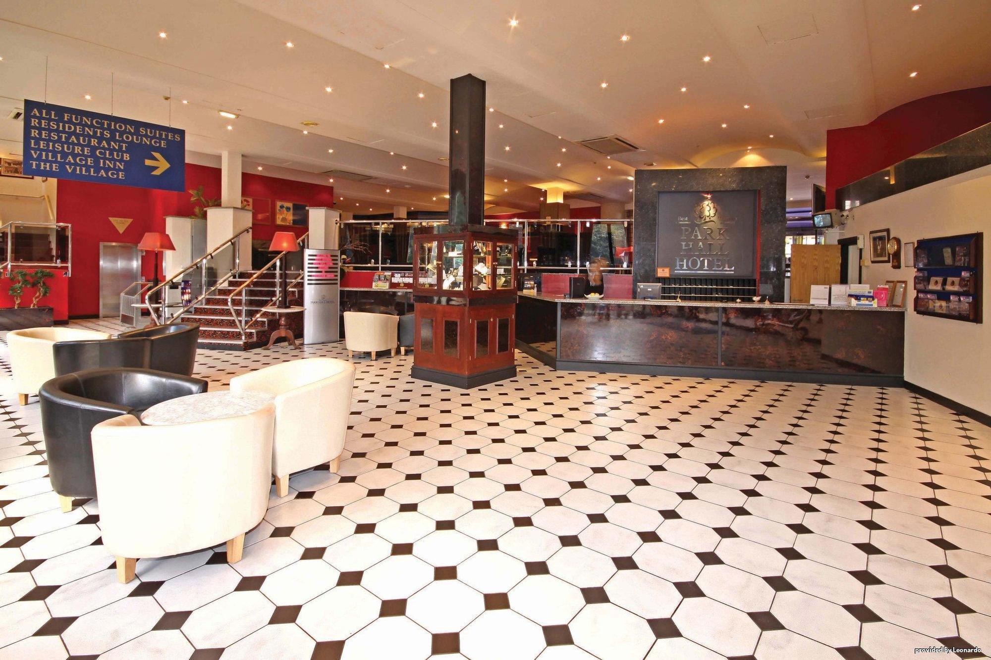 Best Western Chorley West Park Hall Hotel Charnock Richard Beltér fotó